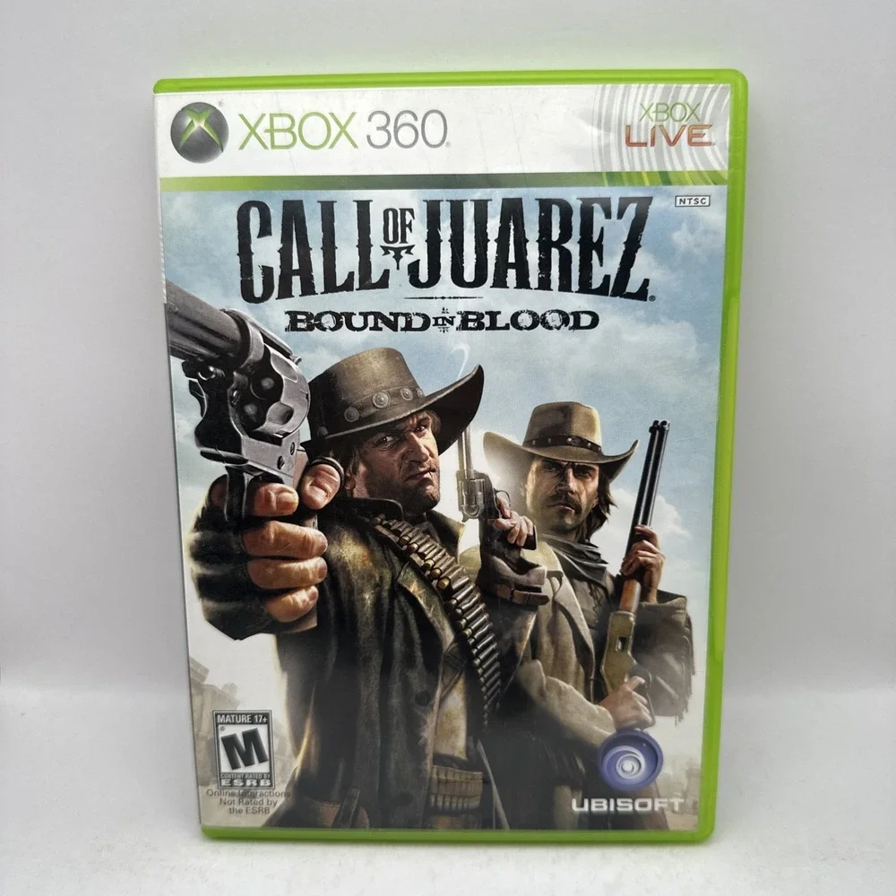 Call of Juarez Bound In Blood Xbox 360 UBISOFT Game & Case